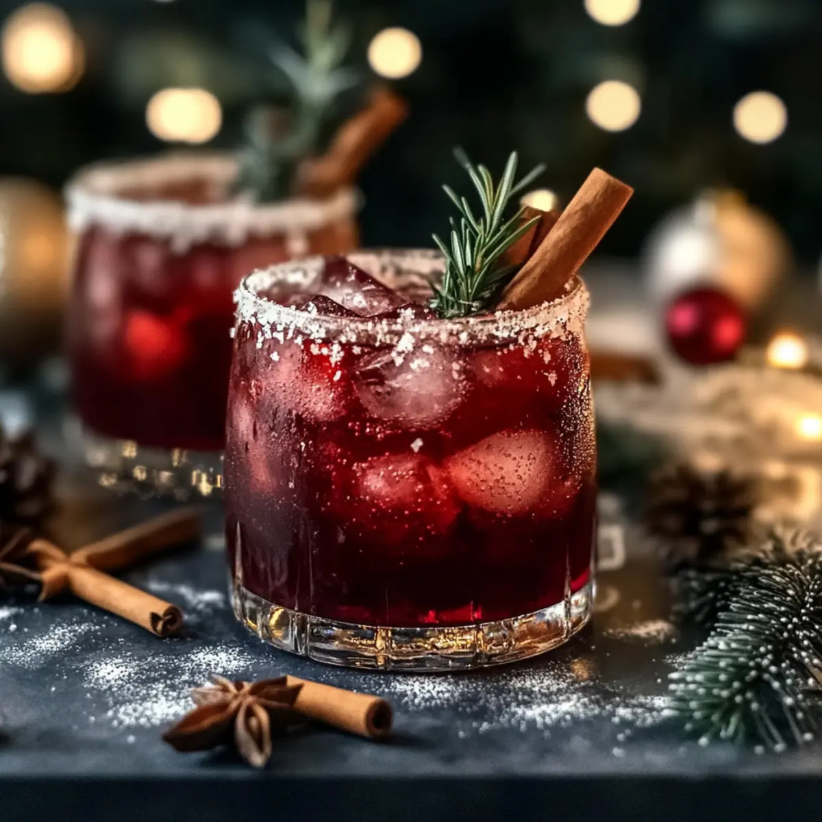 Spiced Christmas Margarita