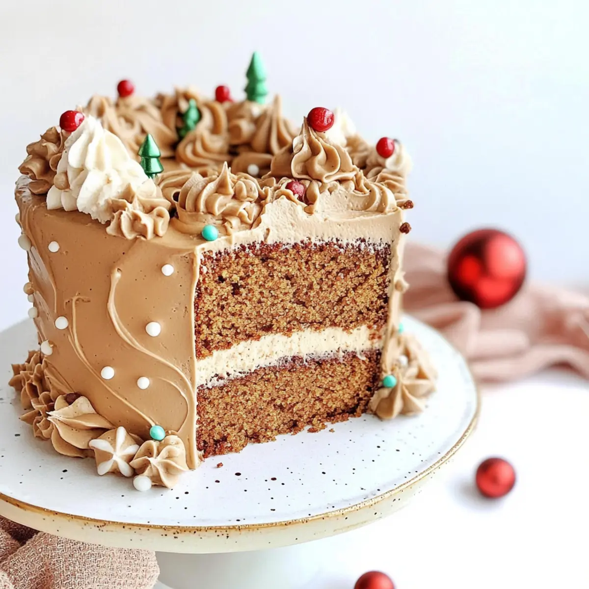 Gingerbread Latte Cake