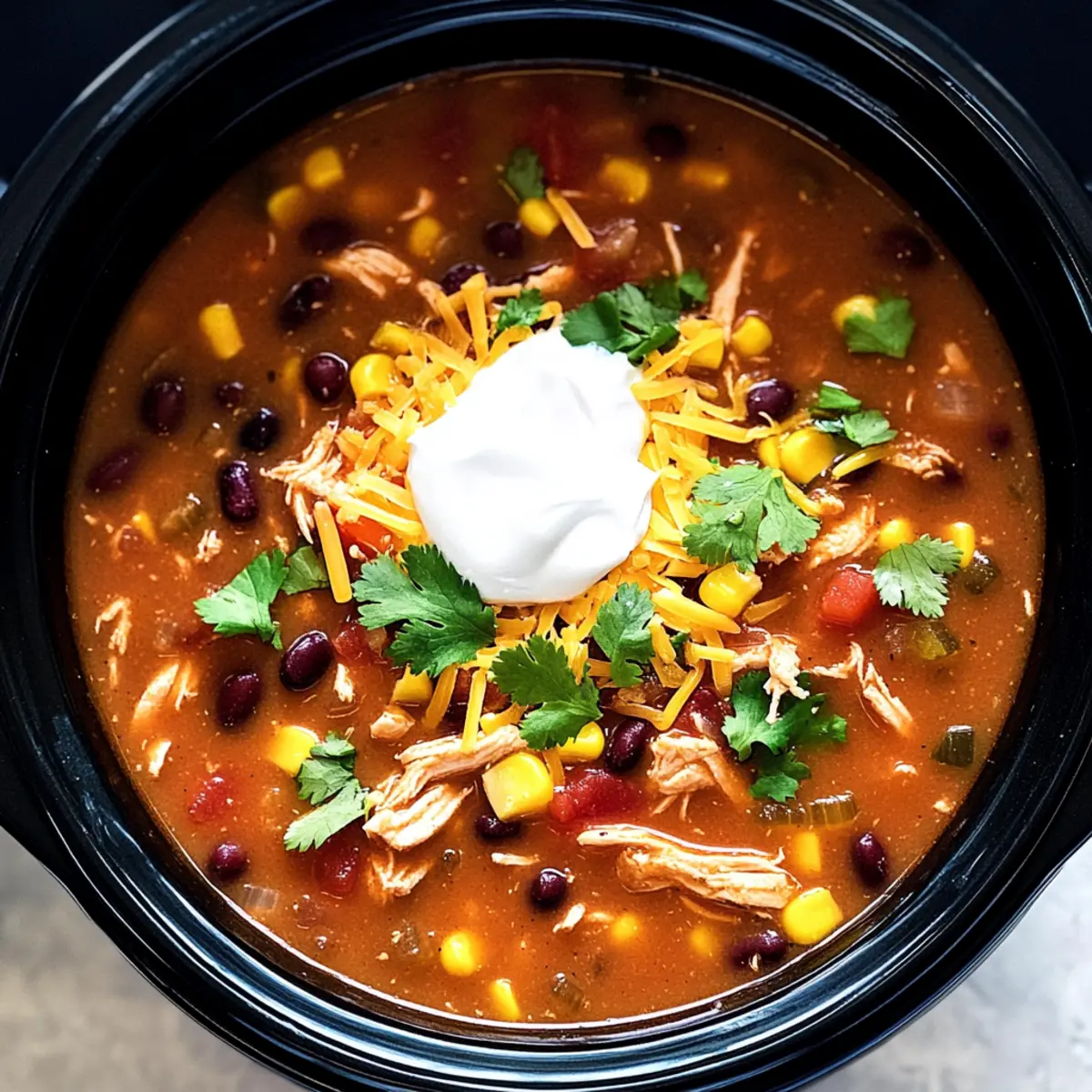 Chicken Taco Soup