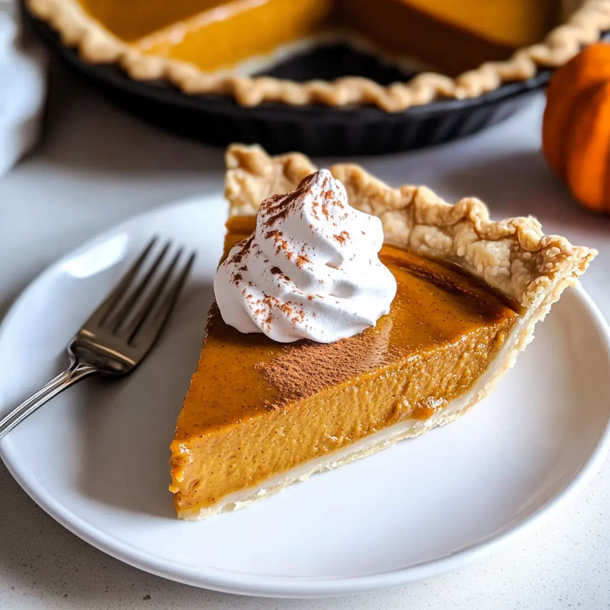 Pumpkin Pie Recipe