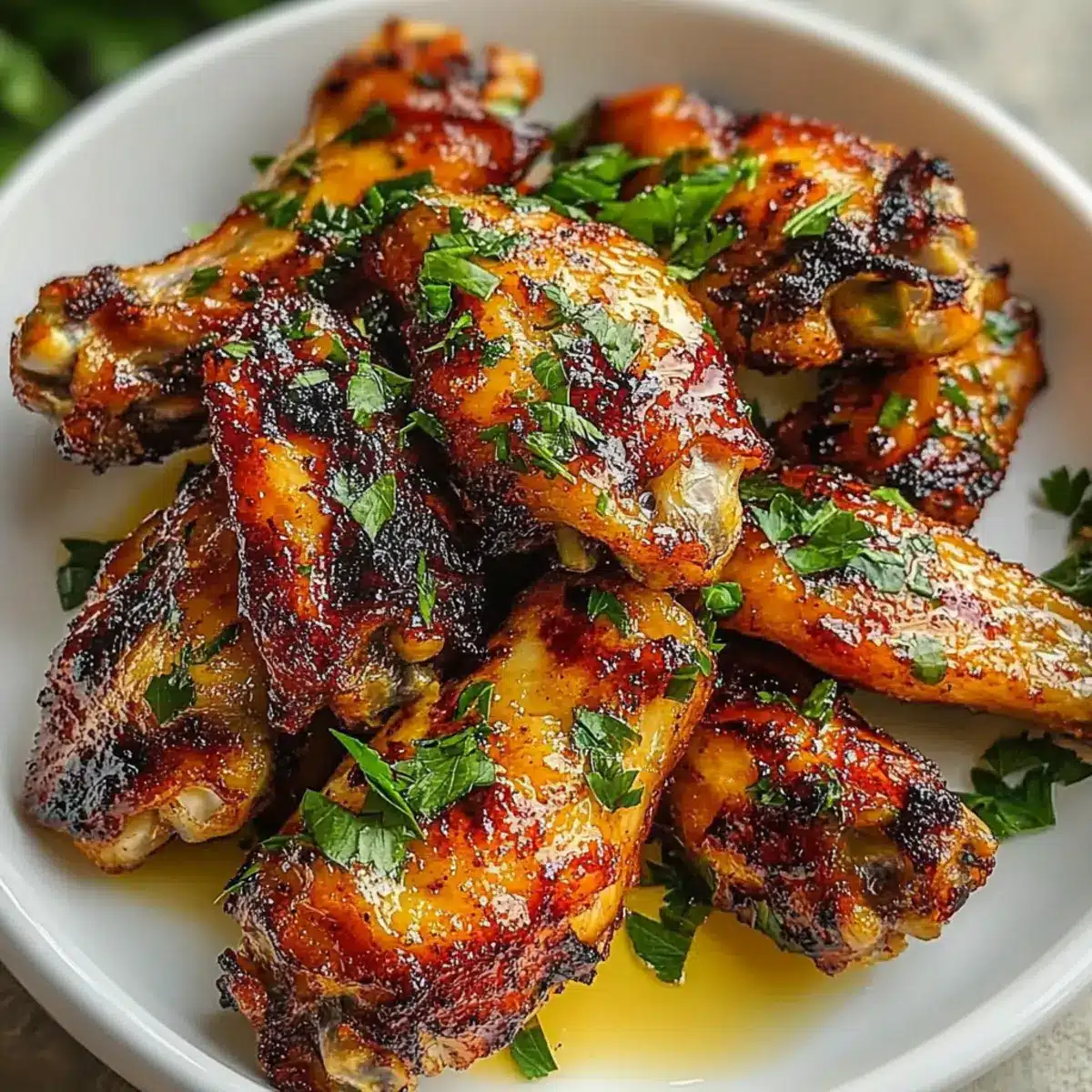 Cajun Garlic Chicken Wings