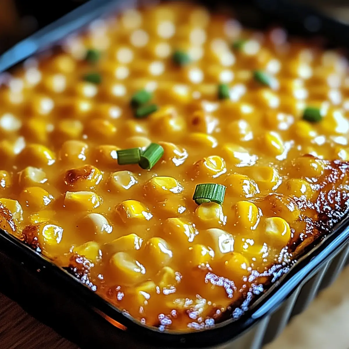 Sweet Harmony Honey-Glazed Corn Casserole