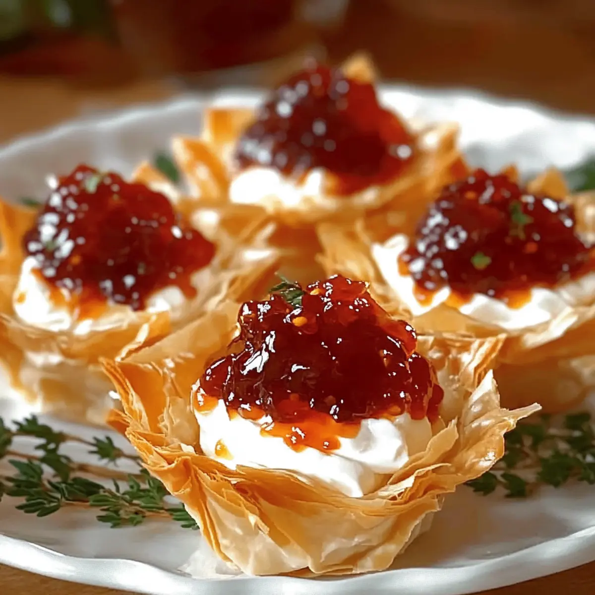 Quick Pepper Jelly Cream