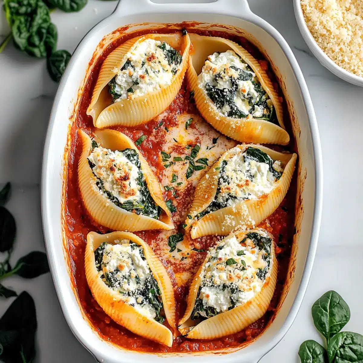 Christmas Stuffed Shells Recipe