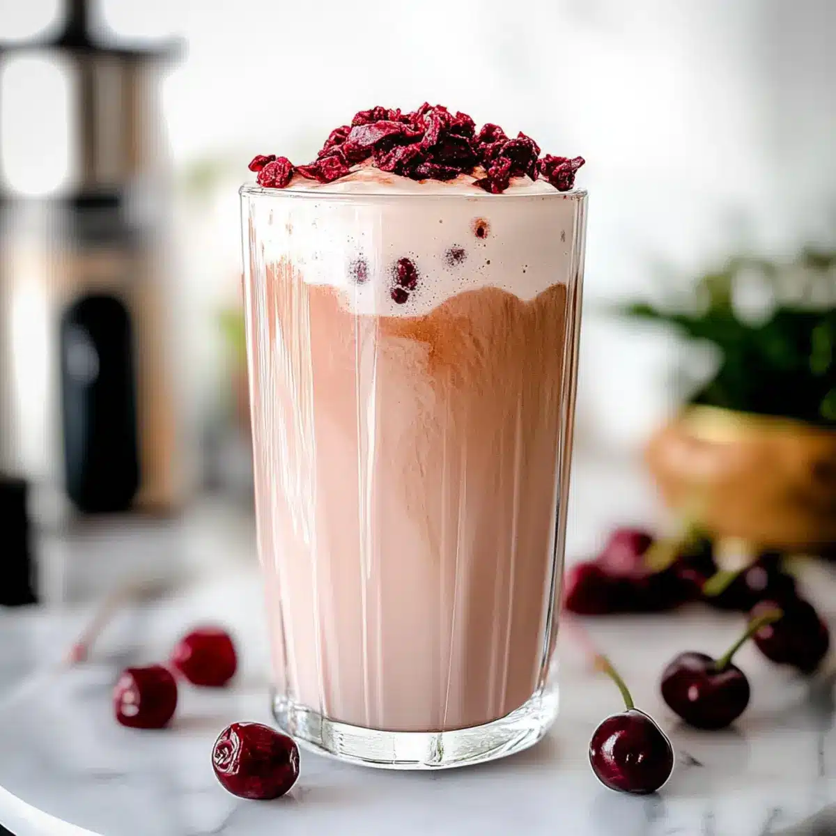 Iced Cherry Chai