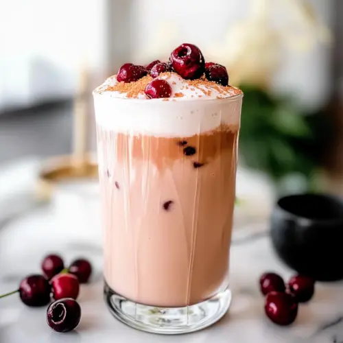 Iced Cherry Chai