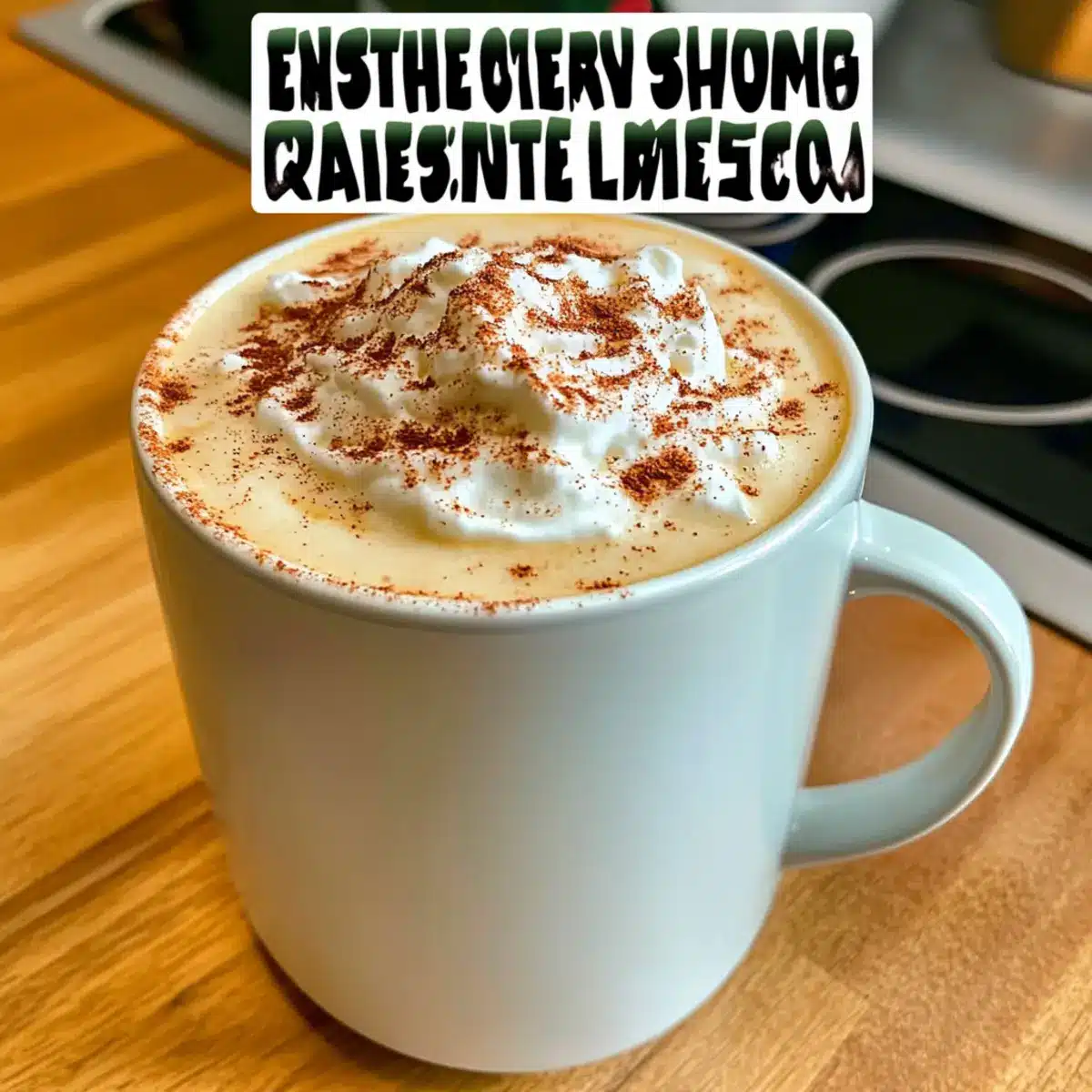 Christmas Chai Latte