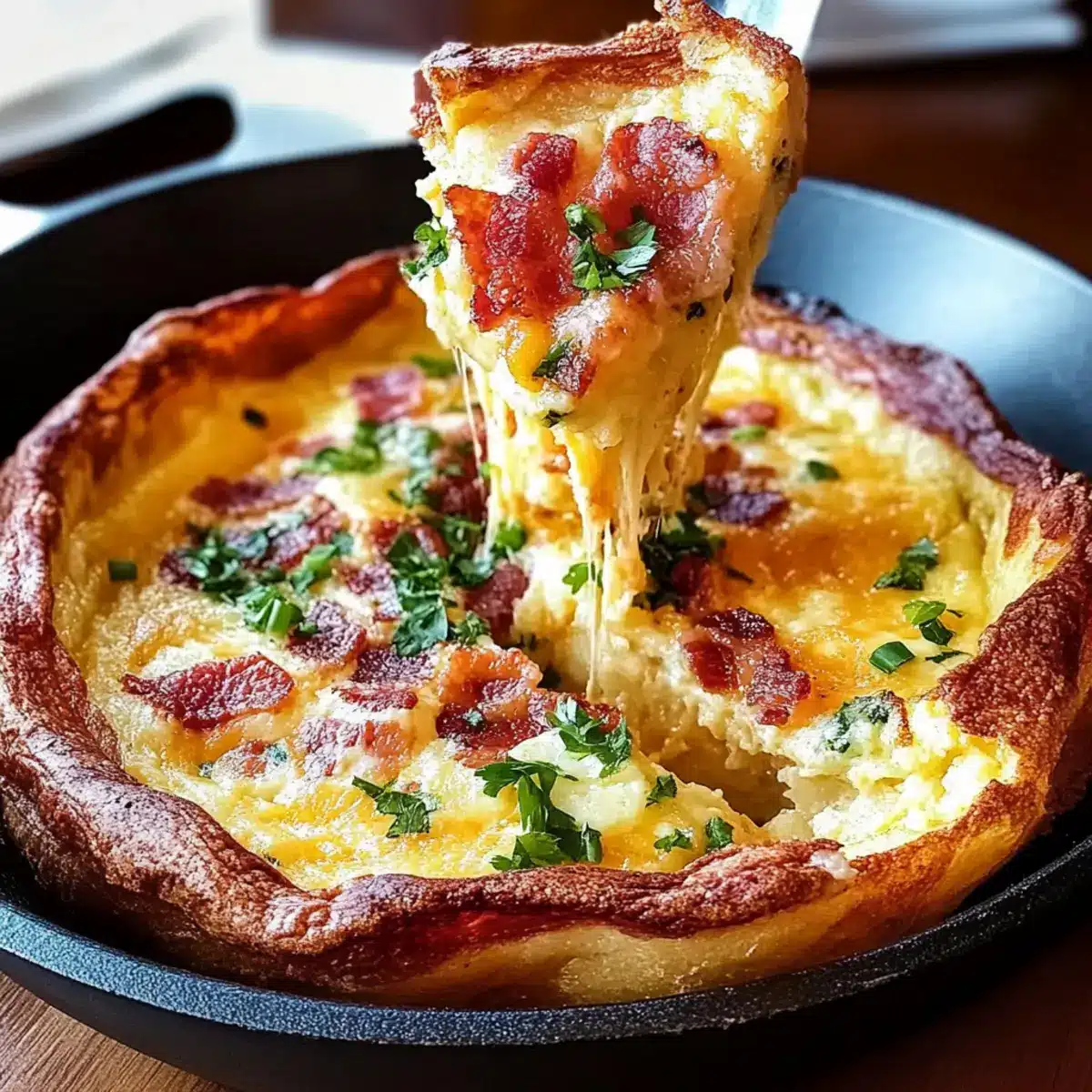 Savory Cheddar & Bacon Dutch