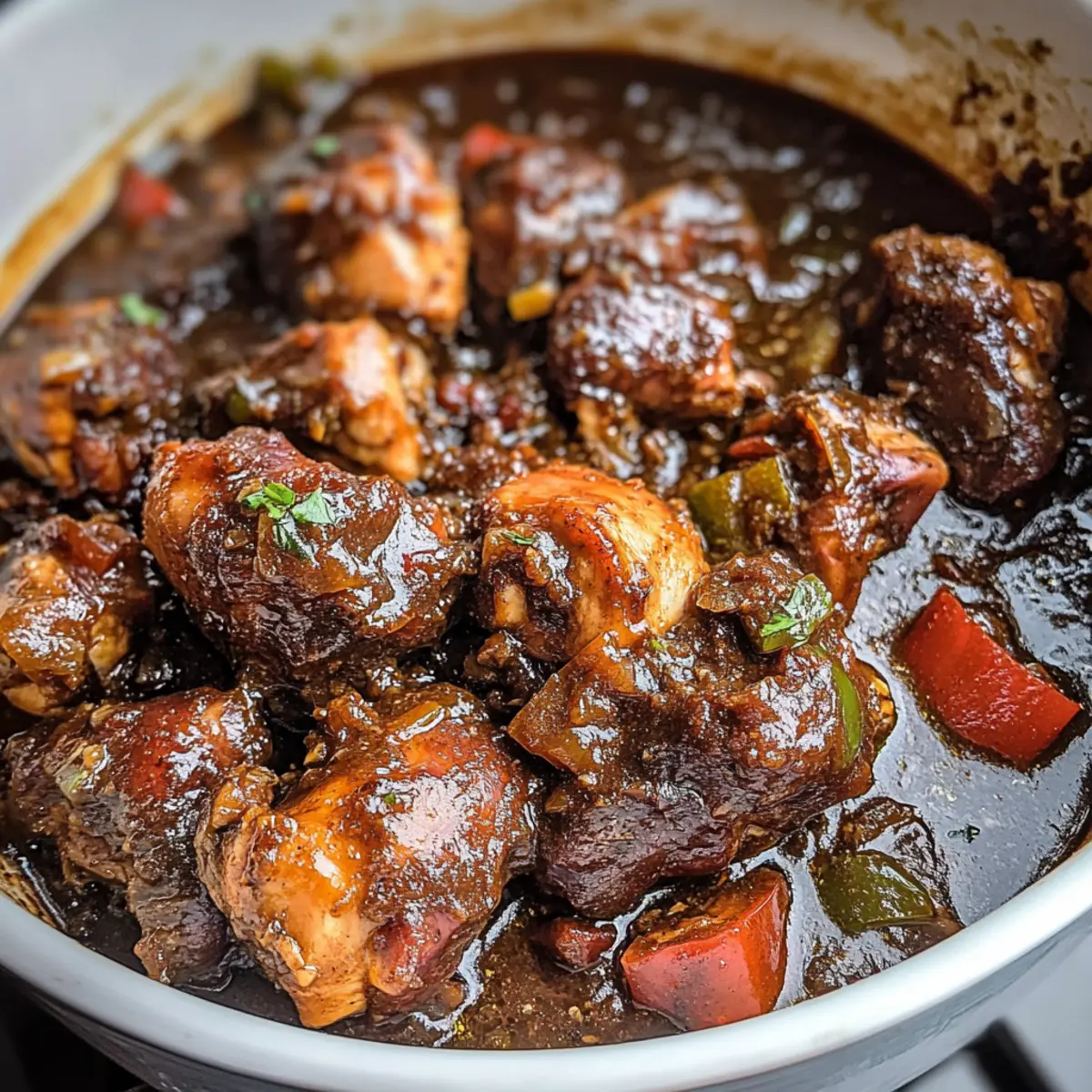Jamaican Brown Stew Chicken