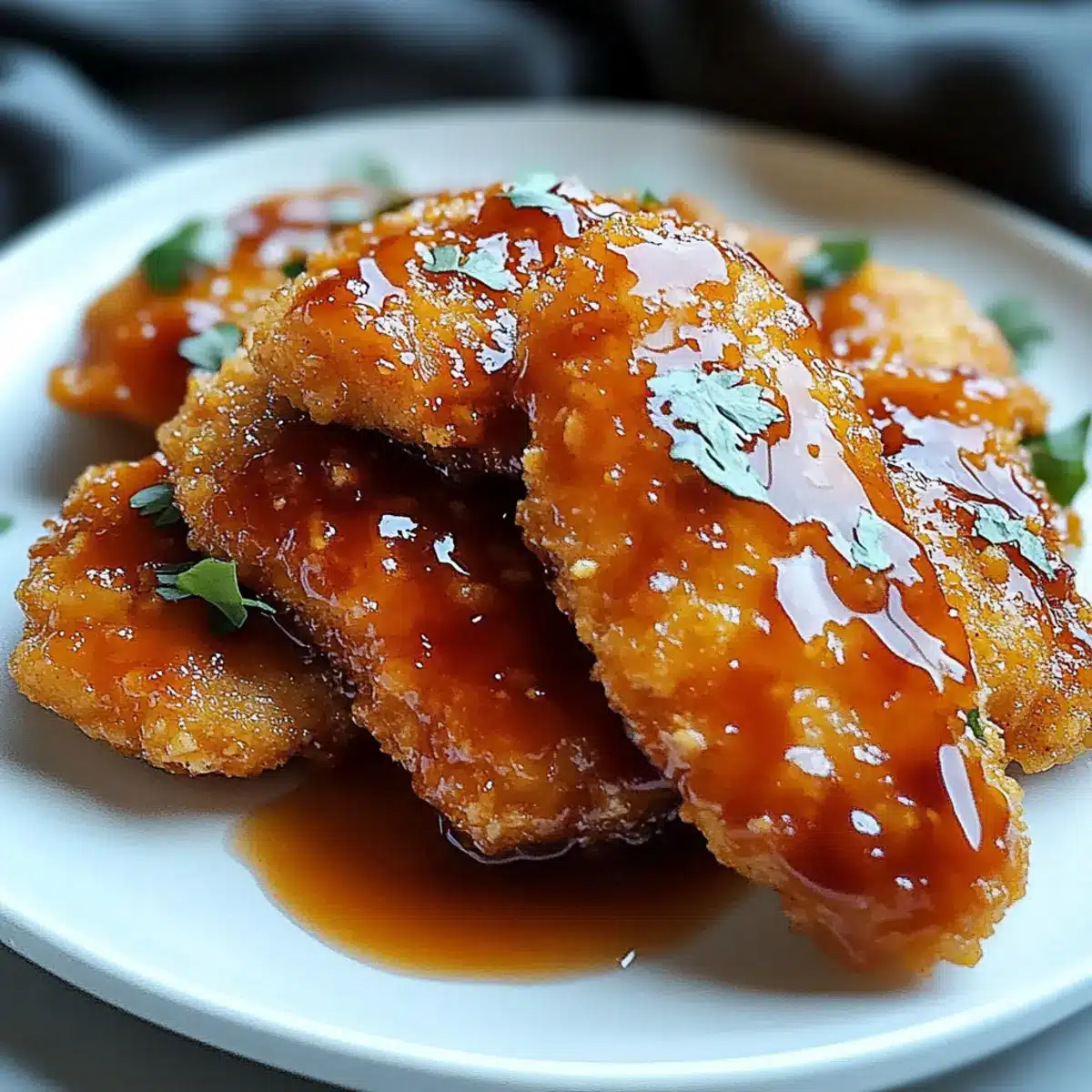 Crispy Baked Hot Honey Chicken