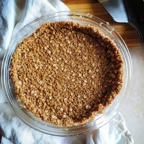 Cookie-Inspired Oatmeal Pie Crust