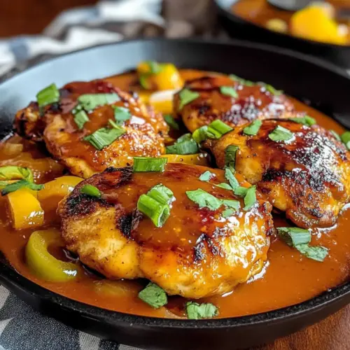 Spicy Sweet Chicken Diablo