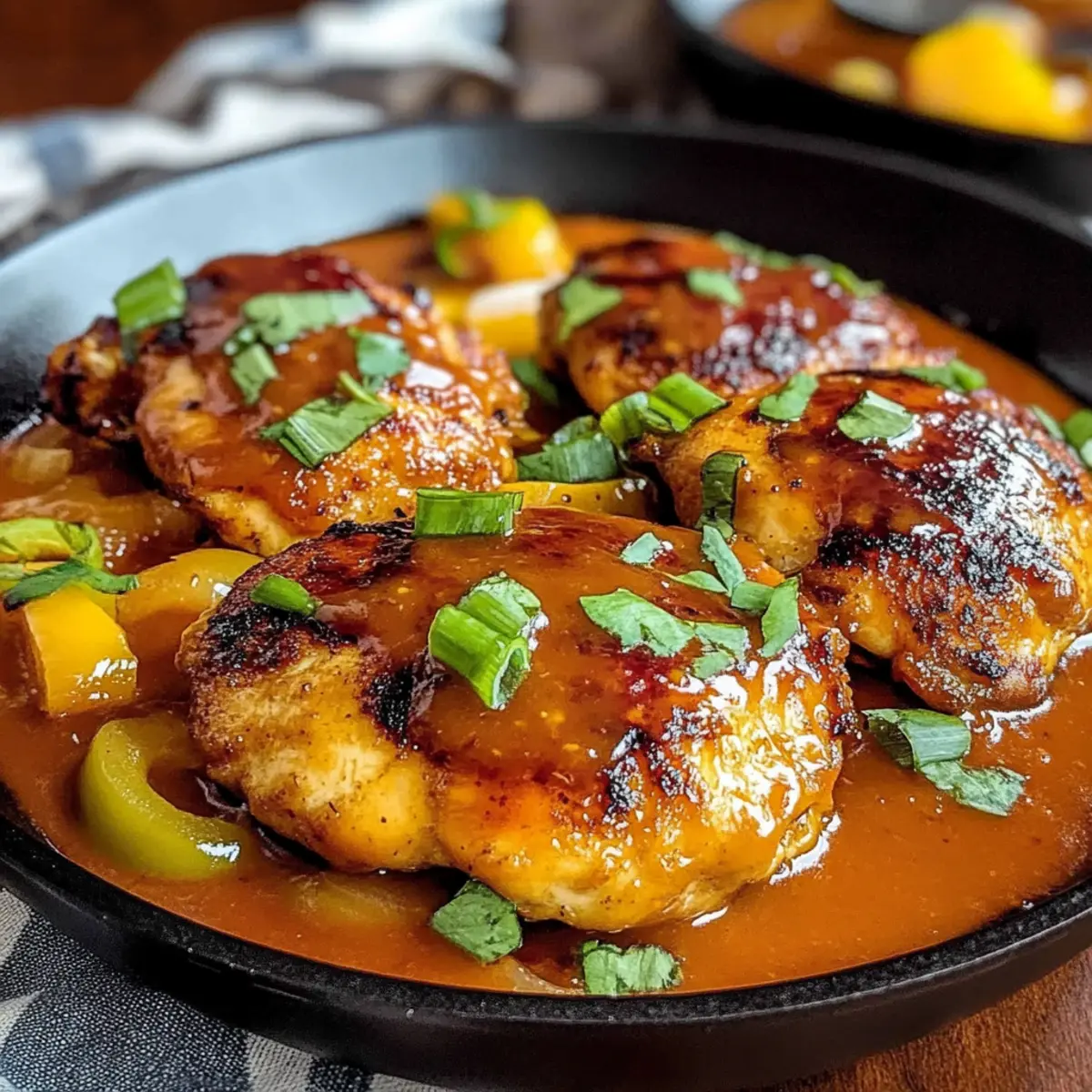 Spicy Sweet Chicken Diablo