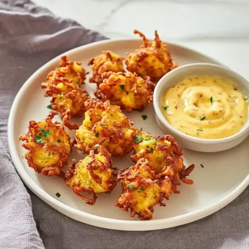 Chorizo, squid and potato fritters