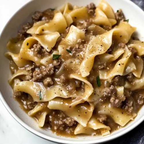 Easy Beef and Noodles