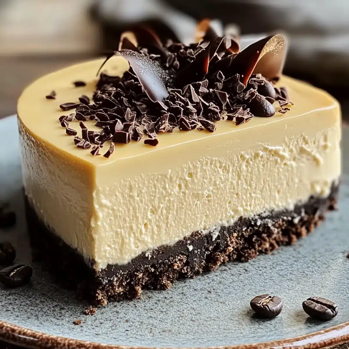 Ultimate Coffee Lover’s Cheesecak