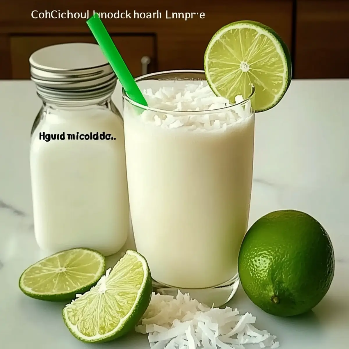 Colombian Coconut Limeade