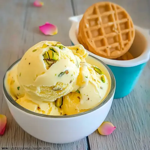 Persian Saffron Ice Cream