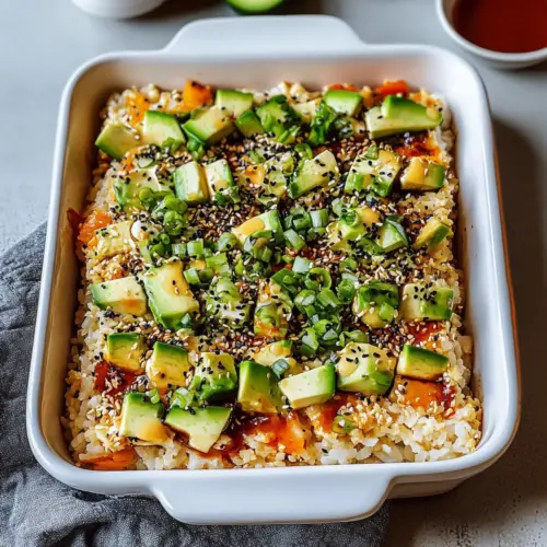 Vegan Sushi Bake