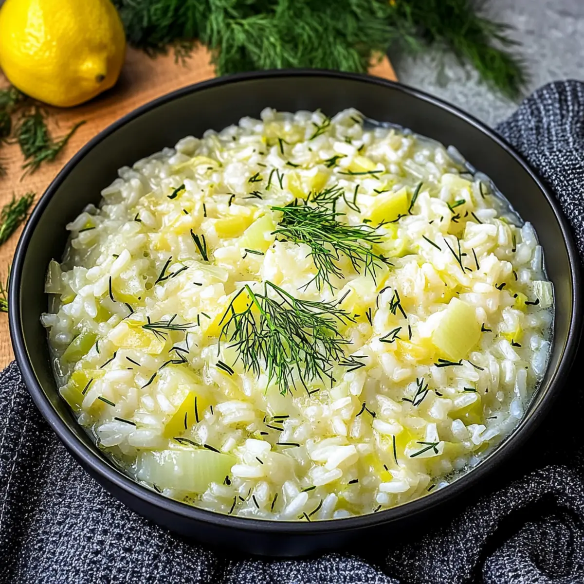 Greek Leeks with Rice
