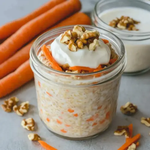 Carrot Cake Overnight Oats
