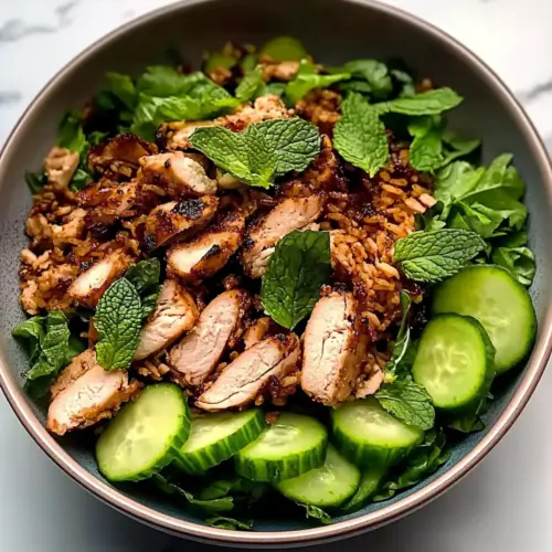 Easy High Protein Crispy Rice Salad