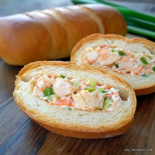 Crab-Stuffed Baguette