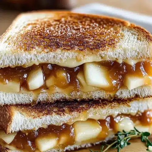 Apple Butter Brie Grilled Cheese