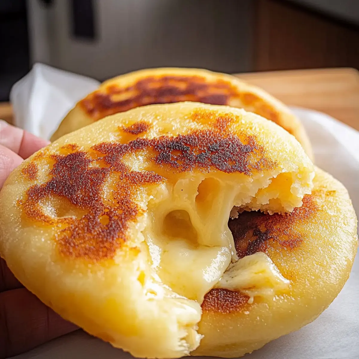 Arepas con Queso