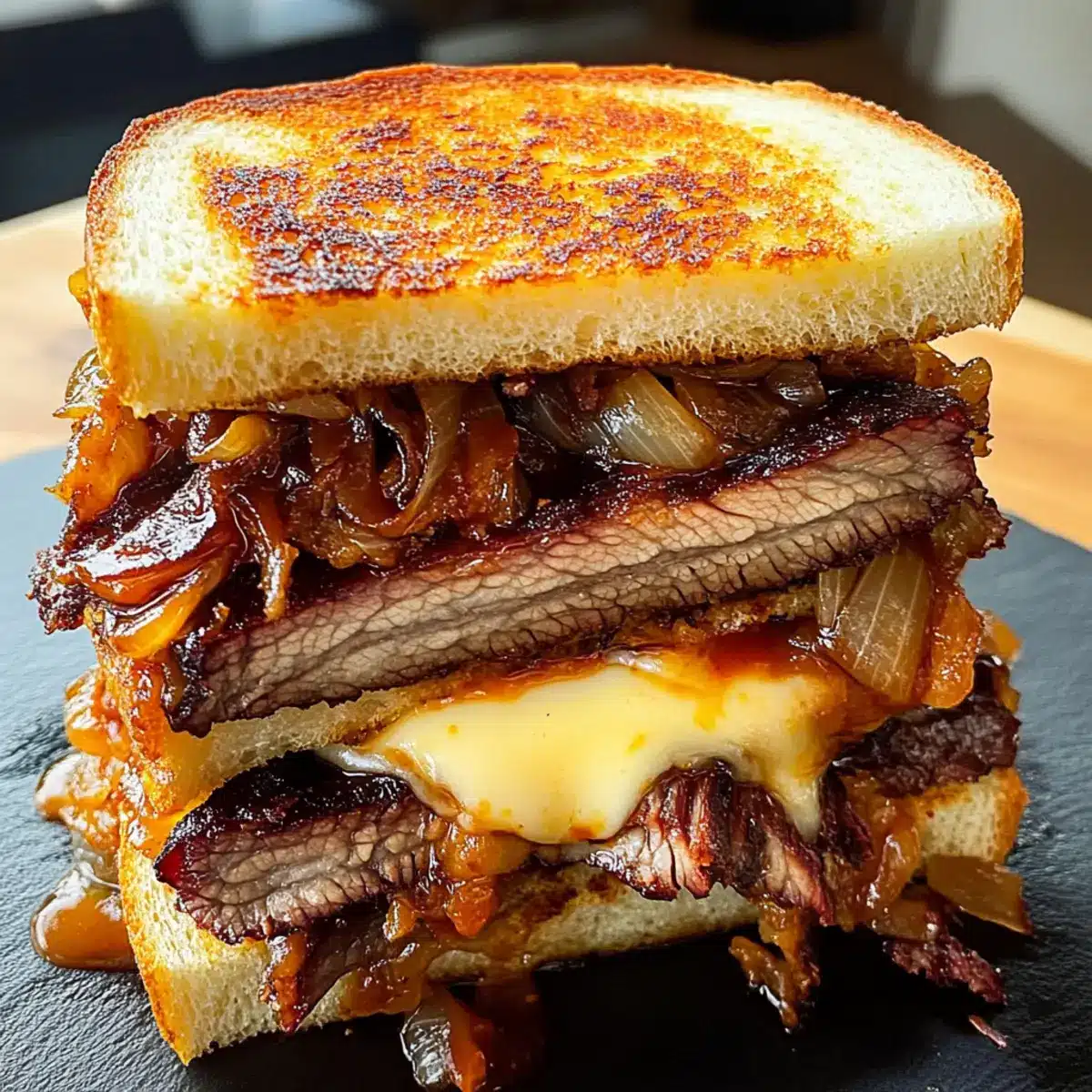 BBQ Brisket Melts