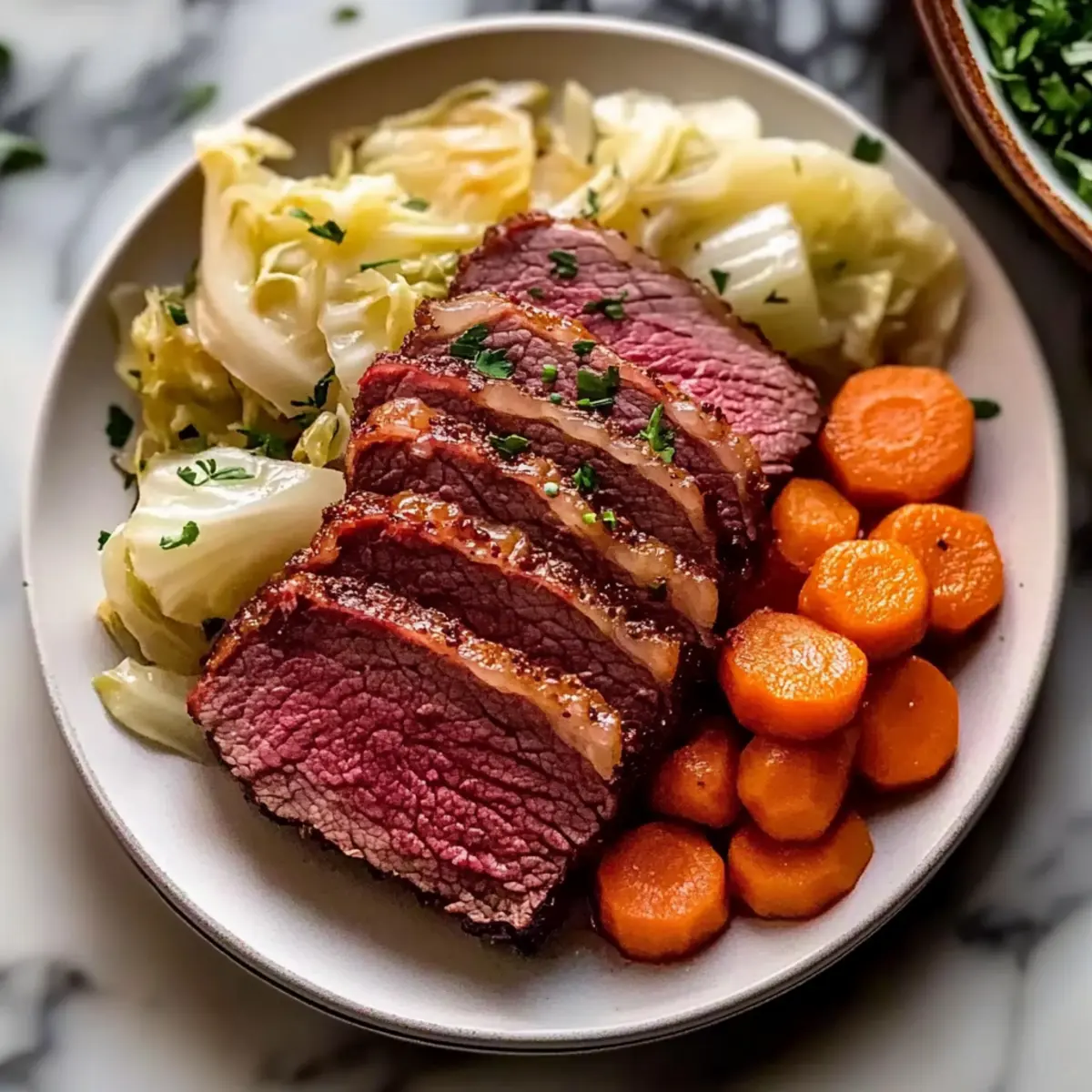 Homemade Corned Beef and Cabbage