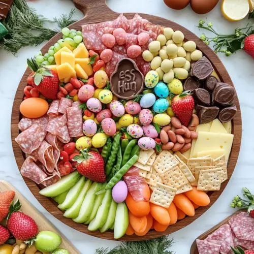 Easter Egg Hunt Charcuterie Board
